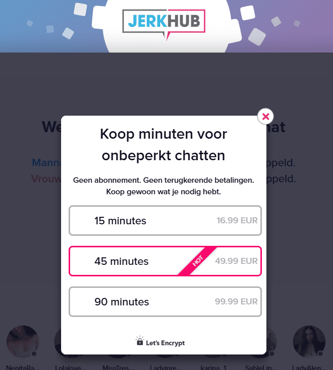 Wat JerkHub kost, prijs
