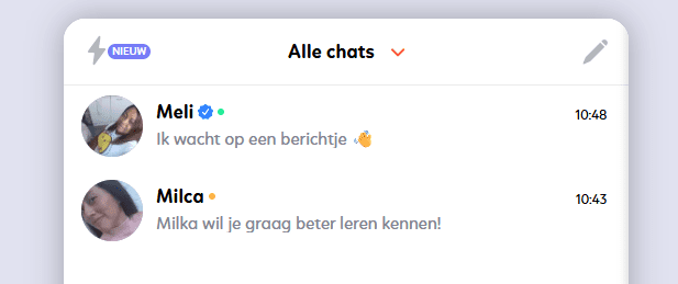 geen foto's, geen beschrijving, en om de vijf minuten krijgen we een nieuw bericht.