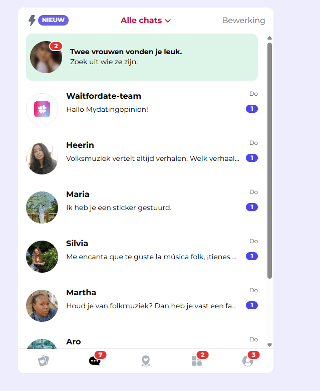 Review Waitfordate: Nepprofielen, misleidende weekprijzen en de nieuwste geldmachine van Calavista Hier kun je zien hoeveel berichten we al binnen enkele seconden na de registratie ontvangen.