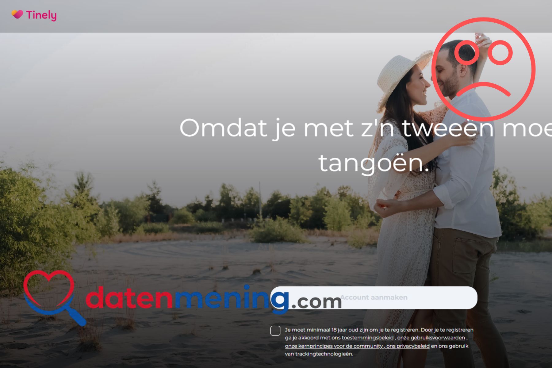 Review Tinely: Nepprofielen, manipulatieve kosten en de zoveelste kloon van Calavista tinely oplichting