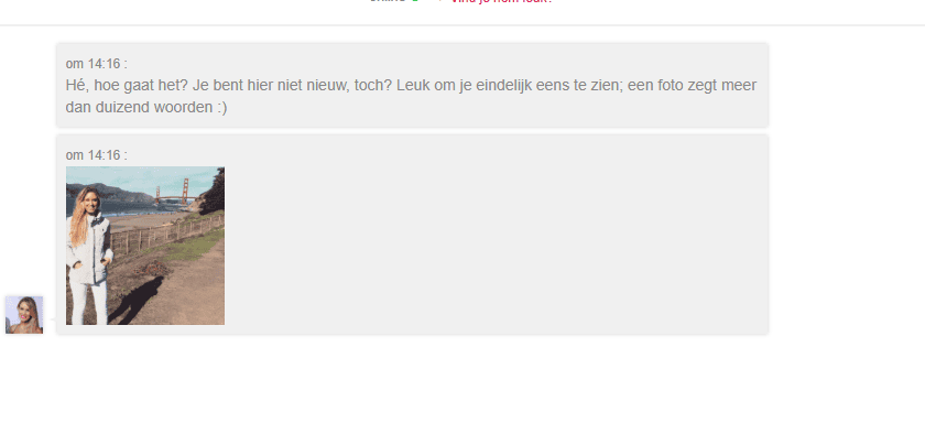 myDates review: Echte datingsite of een peperdure virtuele illusie? het eerste bericht dat enkele seconden na de registratie werd ontvangen.